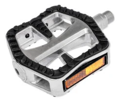 Flyer Elektrofahrrad Pedale Wellgo LU-214B Silber