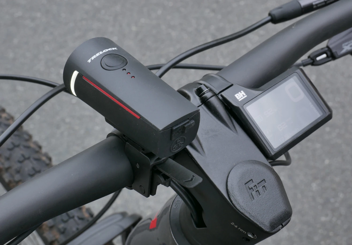 Trelock Licht-Set LS 300 I-GO VECTOR