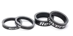 REVERSE Spacer Set Carbon 1 1/8" (Schwarz)