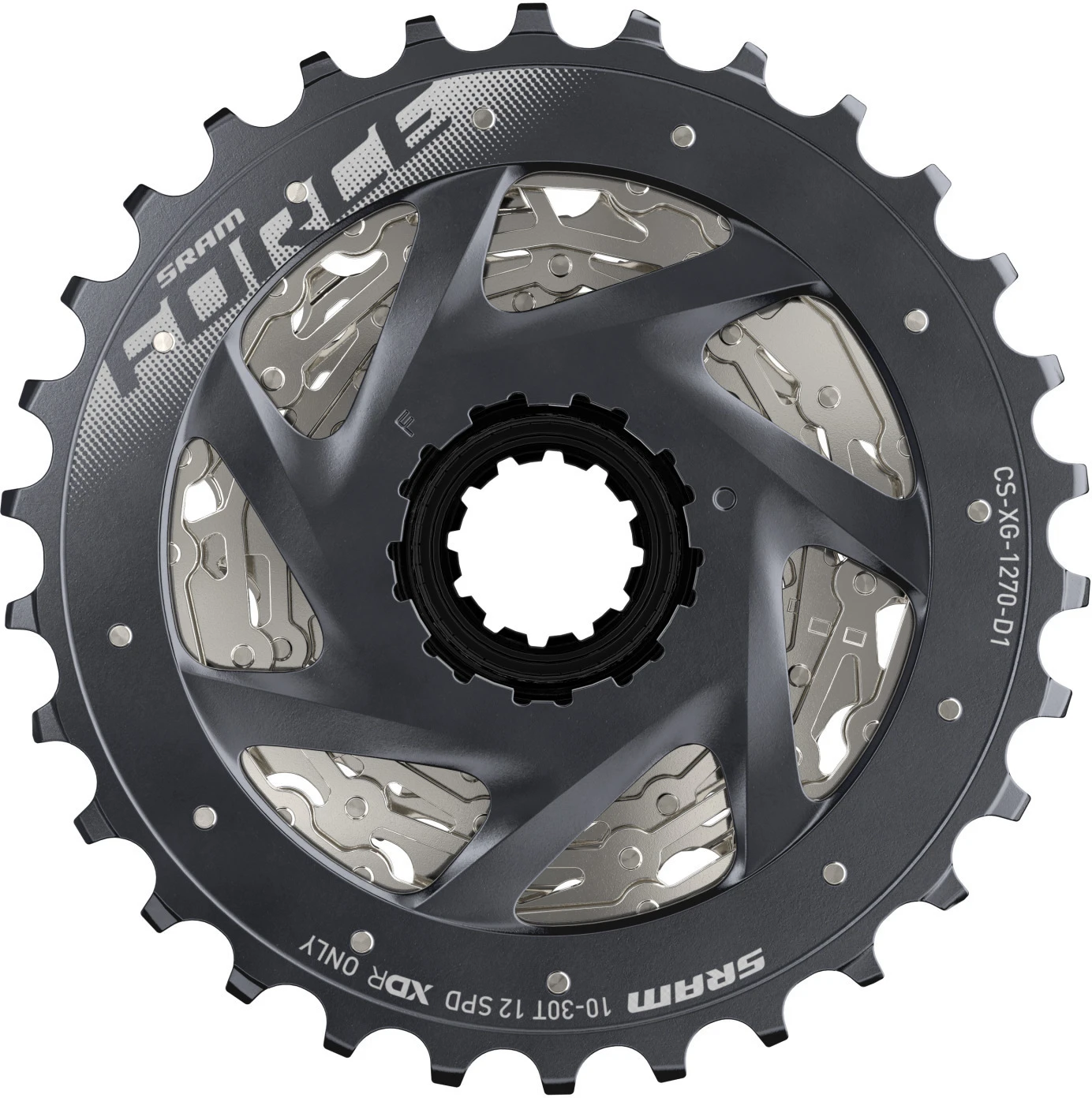 SRAM-Force XG-1270 12-Fach Kassette - 10-30 Zähne